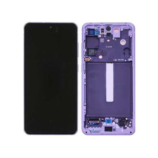 Touch+Display+Frame Samsung Galaxy S21 FE/G990B Service Pack Violeta